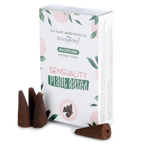 Sensuality Plant Based Backflow Incense Cones