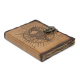 Leather Skull Notebook