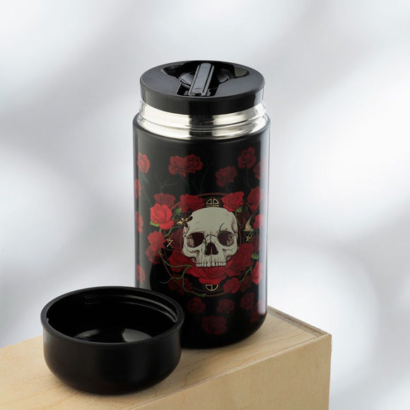 Skulls & Roses Thermal Snack Pot
