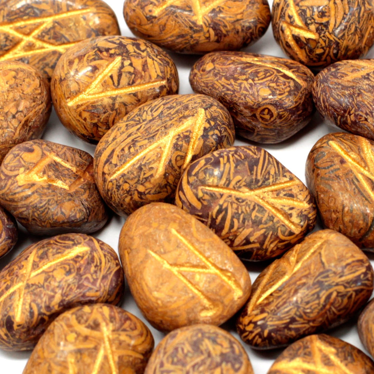 Snake Jasper Rune Stones