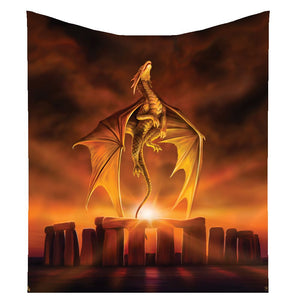 Solstice Anne Stokes Dragon Blanket Throw