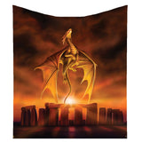 Solstice Anne Stokes Dragon Blanket Throw