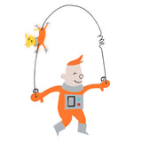 Spaceman Door Hanger