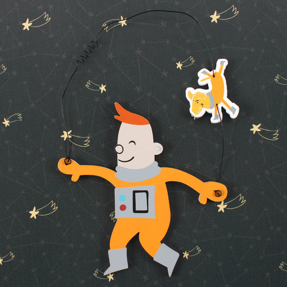 Spaceman Door Hanger