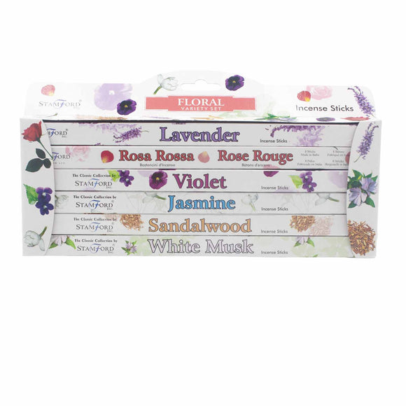 Stamford Floral Incense Sticks Gift Set