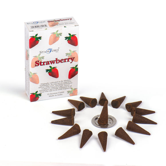 Strawberry Stamford Incense Cones