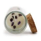 Success Spell Candle with Amethyst