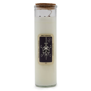 Sweet Revenge Spell Candle with Blood Garnet