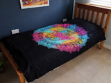 Tie-Dye Hamsa Wall Hanging