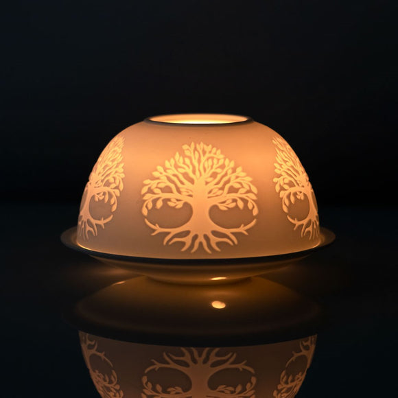 Tree Of Life Nordic Light Tealight Candle Holder