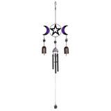 Triple Moon Windchime with Bells