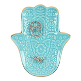 Turquoise Hamsa Blue Jewellery Dish