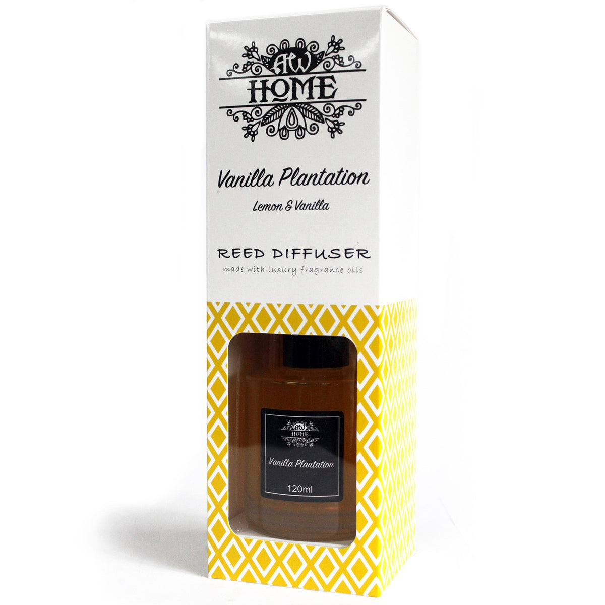 Vanilla Plantation Essential Oil 120ml Reed Diffuser
