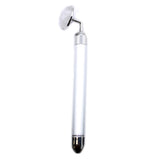 Clear Rock Quartz Gemstone Vibrating Crystal Face Massager