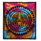 tie dye wall hanging