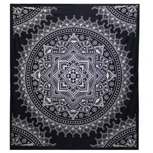 Lotus Flower Large Cotton Wall Hanging