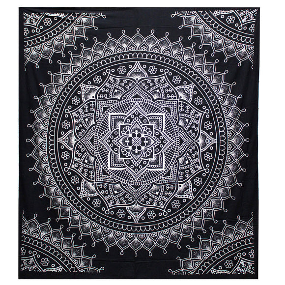 Lotus Flower Large Cotton Wall Hanging