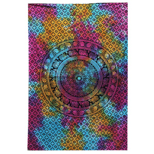 Mandala Colourful Cotton Wall Hanging
