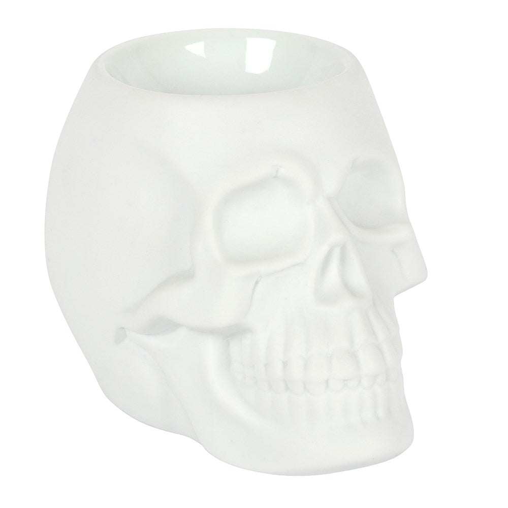 White Skull Oil Wax Burner