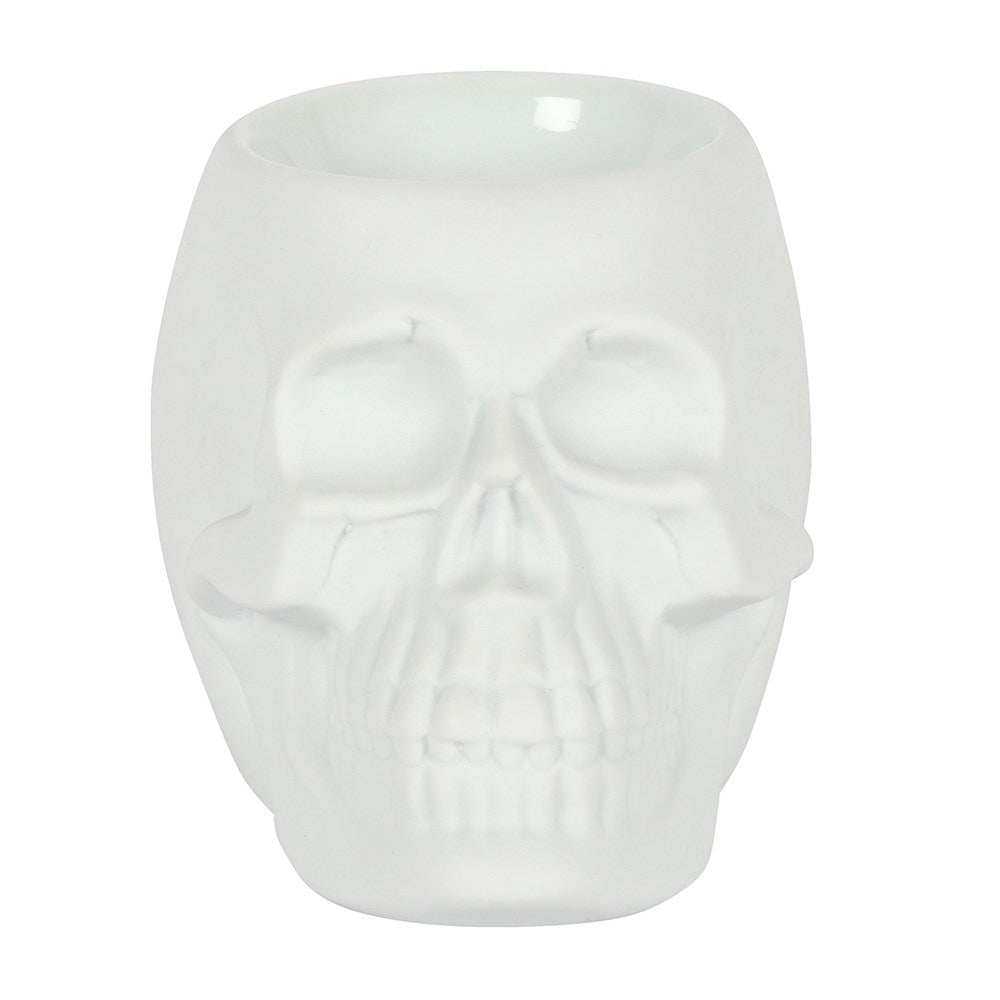 White Skull Oil Wax Burner