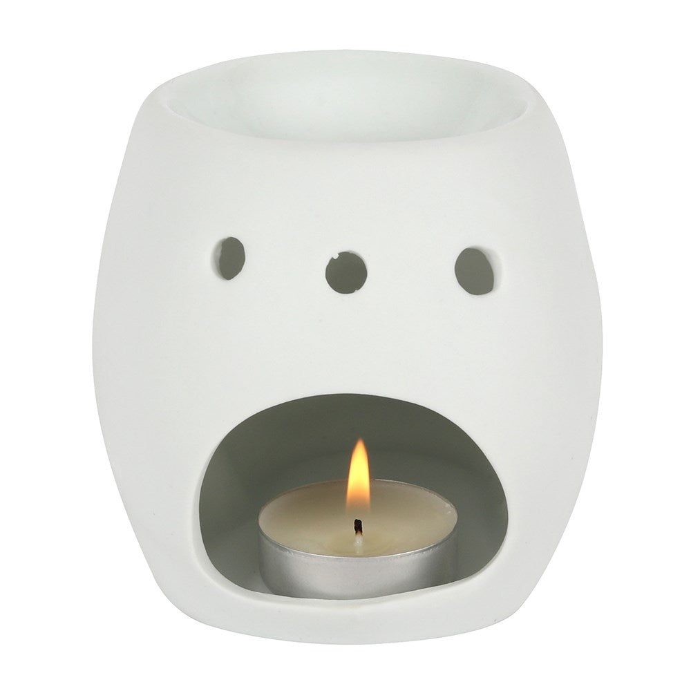 White Skull Oil Wax Burner