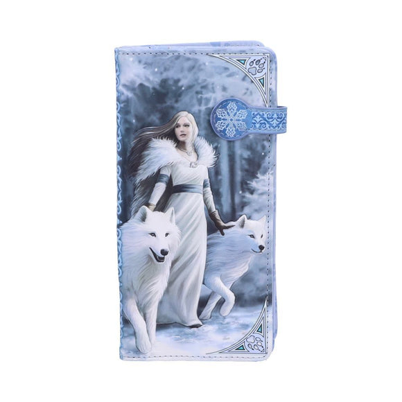 Winter Guardians Wolf Purse by Anne Stokes