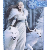 Winter Guardians Wolf Purse by Anne Stokes