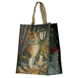 Cat 'Adventure Awaits' Shopping Bag