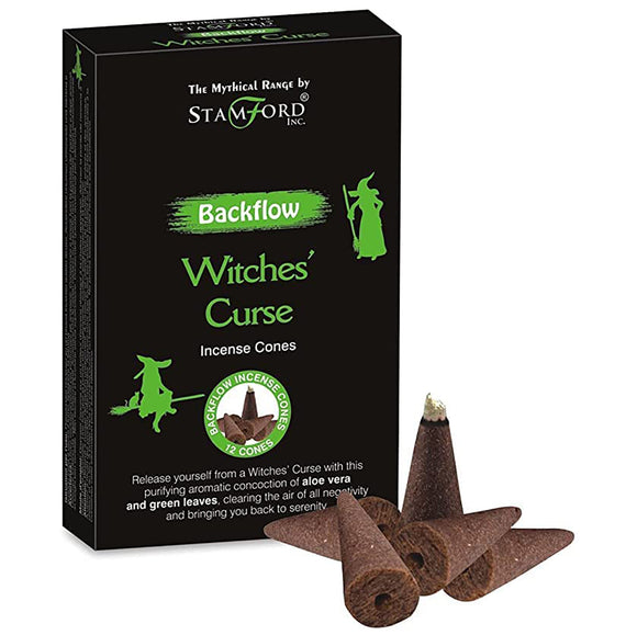 Witch's Curse Backflow Incense Cones