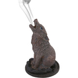 Howling Wolf Incense Cone Holder
