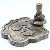 Wooden Backflow Incense Burners