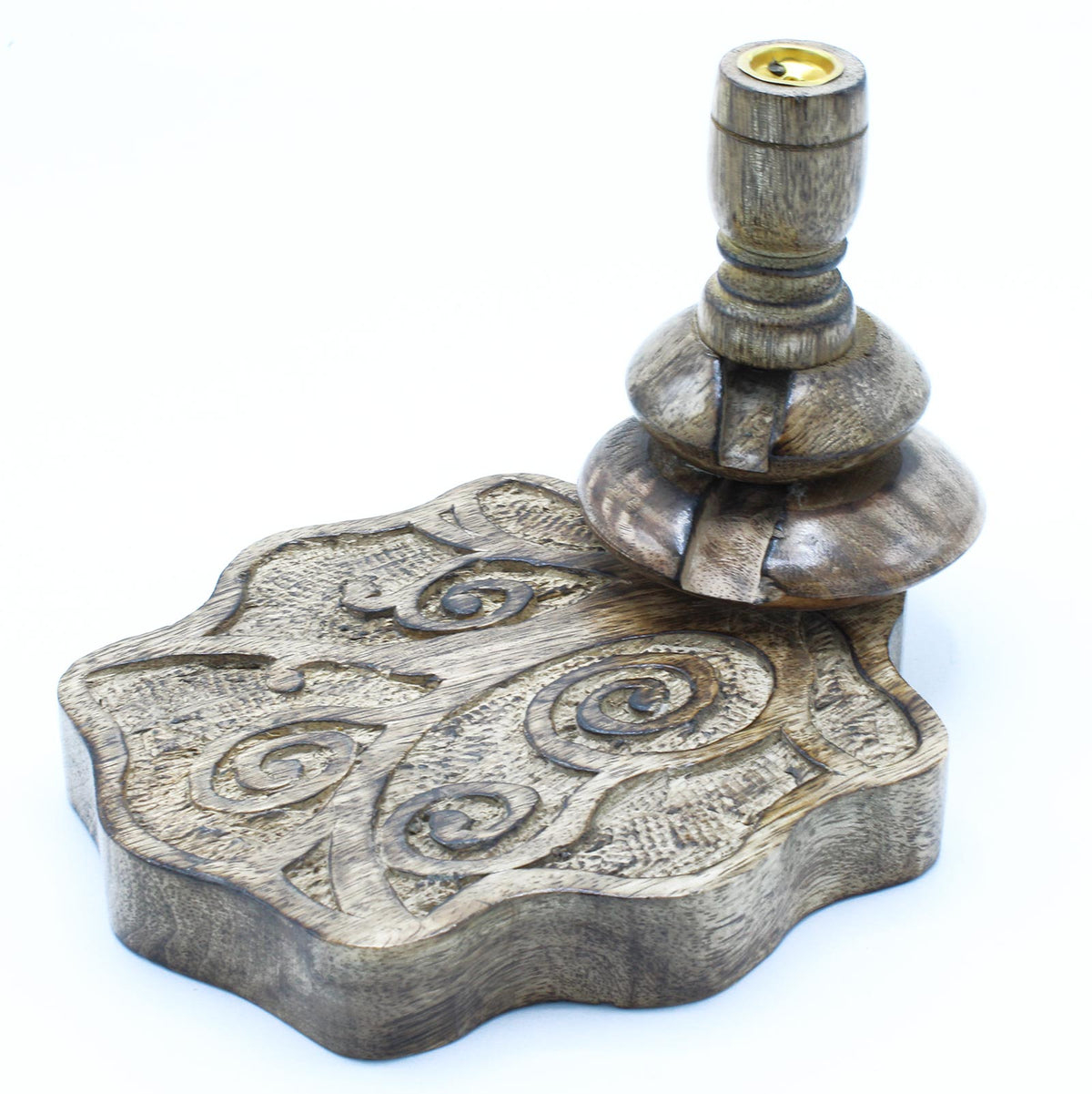 Wooden Backflow Incense Burners