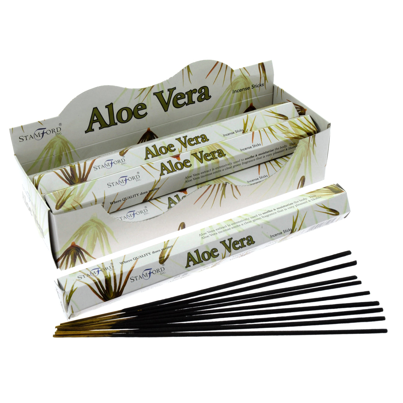 Stamford Aloe Vera Incense Sticks – Twisted Earth