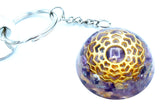 amethyst keyring