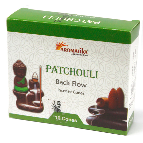 Patchouli Aromatika Backflow Incense Cones