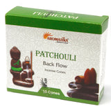 Patchouli Aromatika Backflow Incense Cones