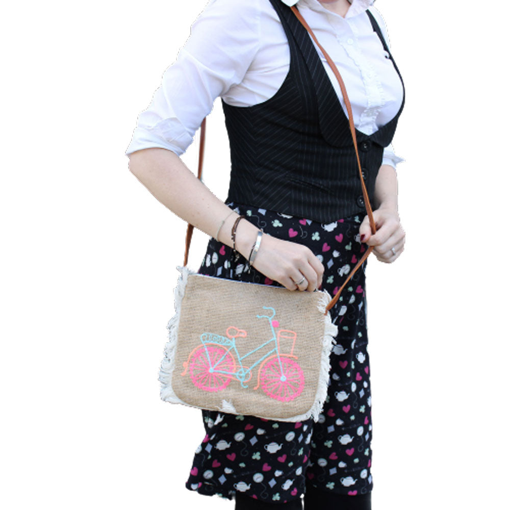 bicycle shoulder bag for women