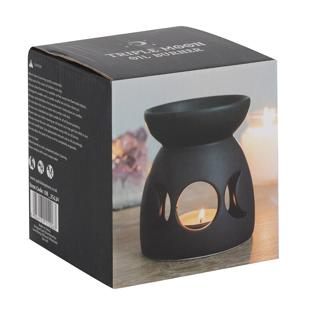 triple moon small oil burner
