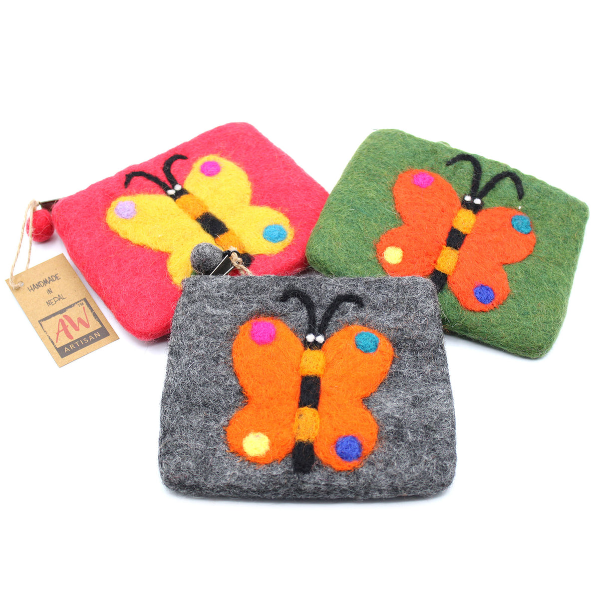 butterfly purse