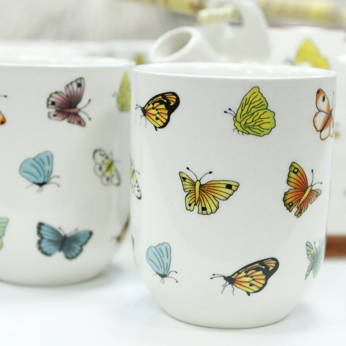 butterfly teacups