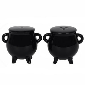 Black Cauldron Salt & Pepper Set