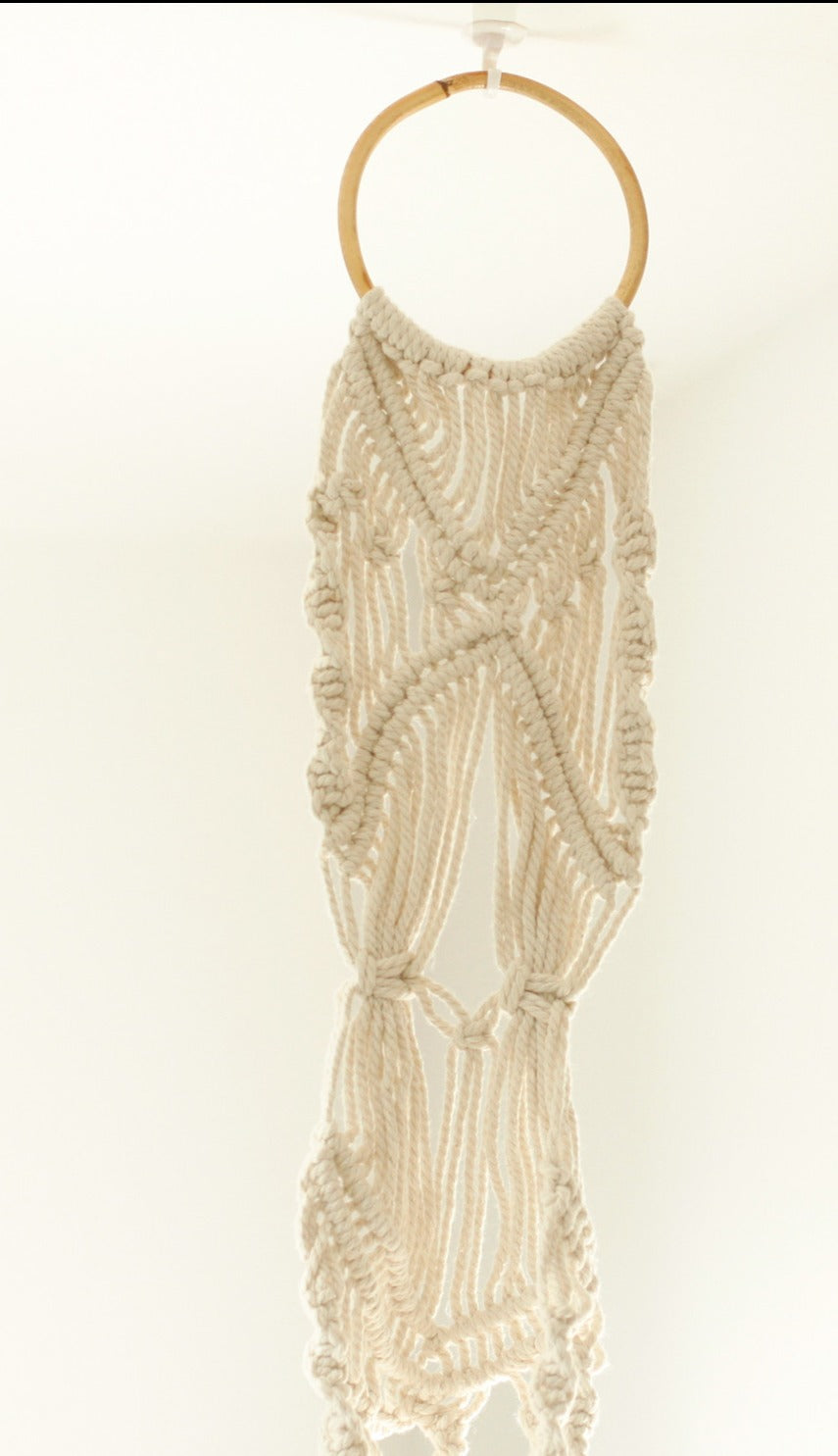 Macrame plant pot holder
