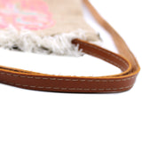 faux leather strap