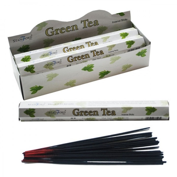 Stamford Green Tea Incense Sticks 20 Pack