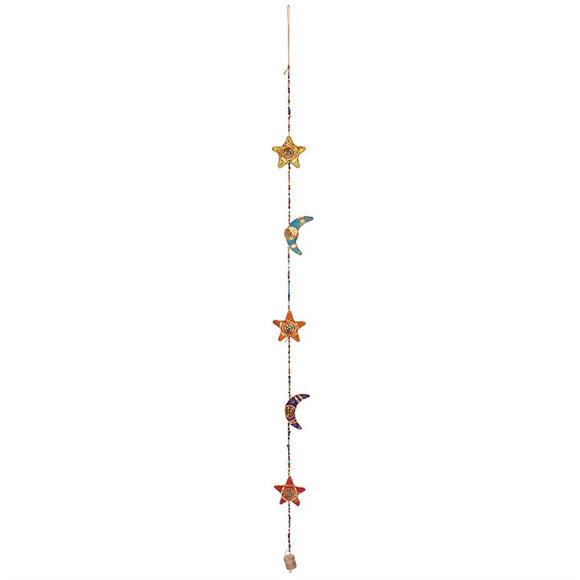Hanging Moons & Stars Decoration