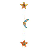 Hanging Moons & Stars hippy decor