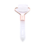 Clear Rock Quartz Gemstone Mini Crystal Face Roller