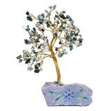 Moss Agate Crystal Tree