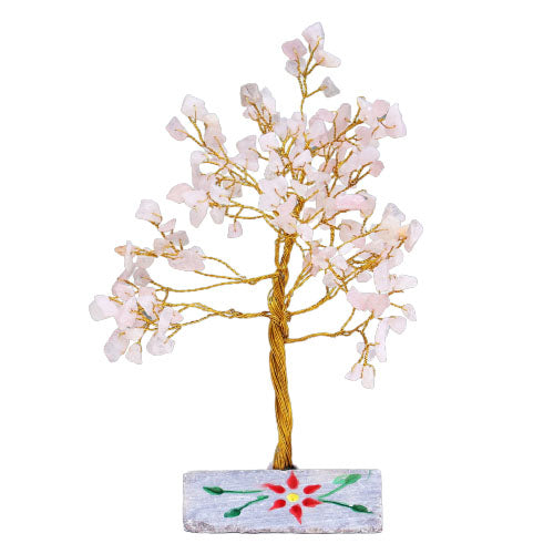 Rose Quartz Crystal Tree
