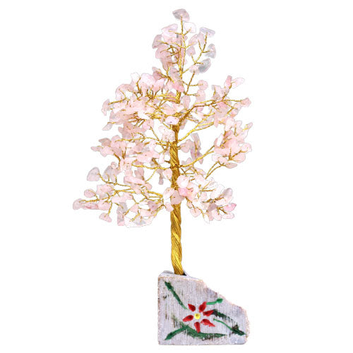 Rose Quartz Crystal Tree